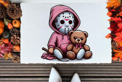 Deconline Crafts Halloweeni szőnyeg / lábtörlő 40x60 cm Creepy girl (DO69339-RUG-60x40)