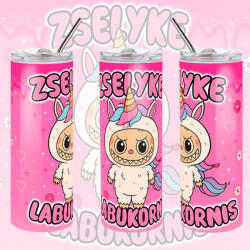 Deconline Crafts Személyre szabható "Labukornis" fém Termosz / tumbler egyedi névvel 600 ml (DO69365-TUMBLER-600)