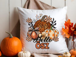 Deconline Crafts Őszi Párnahuzat "Hello Ősz" 40x40 cm (DO126201-PILLOW)