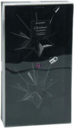 Koopman XL Premium collection csillag dísz műanyag fekete 10 cm 2 db-os szett (CAN219290)