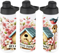 Deconline Crafts Egyedi feliratos húsvéti Kulacs 750 ml "Helló Tavasz" HD (DO133005-750ML)