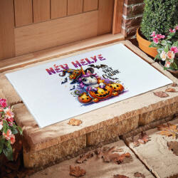 Deconline Crafts Egyedi neves Halloweeini Szőnyeg Cuki Unikornisos, személyre szabható, 60x40 cm (DO126188-RUG-60x40)