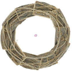 D&D Koszorú fakéreggel vessző 27x5 cm natúr (DD69816)