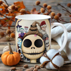 Deconline Crafts Halloween mintás bögre Jack's Sqad (DO126140-CERAMIC-MUG)