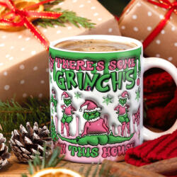 Deconline Crafts Grincses karácsonyi bögre "Some Grinch (DO129179-Ceramic-Mug)