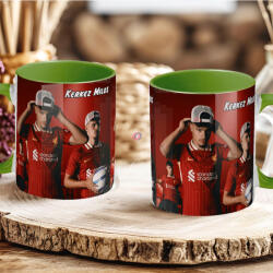 Deconline Crafts Prémium Kerkez Bögre személyre szabható, egyedi névvel 330ml Zöld bögre "SZOBO 2025 (DO69361-GREEN-MUG)