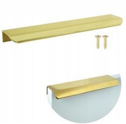 Global Service Bútorfogantyú élvédő Lyon arany fényes 160 mm (23150160PVD)