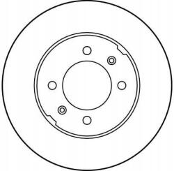 TRW Austin Első Féktárcsa Maestro