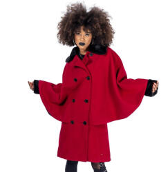 ROCKABELLA дамско палто rockabella - joilette - red - j-joliette-r