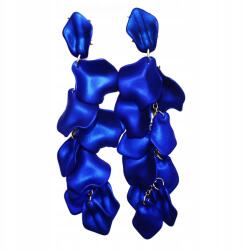 Kokonet Esküvői fülbevaló kék Kobalt élő zafír (3-0327)