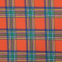  Pamut szövet kéreg pamut 100% skót kockás minta