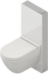 LIV Rezervor aparent pentru vas WC suspendat, Liv GlassBox, sticla alba, T03-C113B-0250 (T03-C113B-0250)
