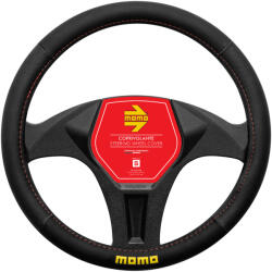 MOMO Kormányvédő Easy 'M' Fekete/Sárga Logó (SWC0EASBR)