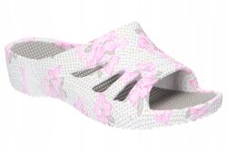 American Club NH20 Divatos Női Strandi Papucs, Hab Papucs, Medencéhez, Fehér/zöld, 36-OS Méret (NH20)