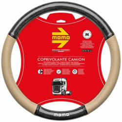 MOMO kormányvédő SWC TRUCK LUXURY WOOD BEIGE-BLK (SWCTLXBEB)