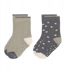 Lassig Lässig Unisex Cozy Wear Anti-Rutsch Socken 19 olivazöld