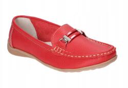  2001 Bőr Papucs Női Félcipő Piros 36 (2001)