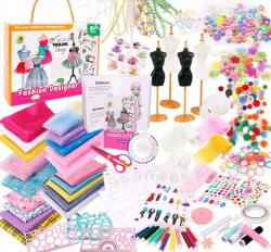  Duży Zestaw Do Projektowania Mody Dla Dziewczynek Święta 600el (6975848991787)