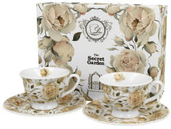 English Roses White - 2 darabos eszpresszós csészékészlet (Royal Collection) (3936893)