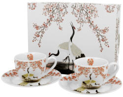 Sakura és darvak - 2 darabos eszpresszó csészékészlet (Japan Collection) (3935254)