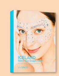 The Saem Mască hidratantă pentru ochi cu sclipici Iceland Glitter Eye Goggle Mask - 10 ml * 10 buc Masca de fata