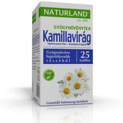 Naturland Kamillavirág tea 25x1 g (6420000461)