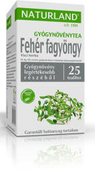 Naturland Fehér fagyöngy tea filteres 25x1, 5 g