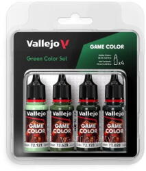 Vallejo Festékek Vallejo 72384 Game Color Green Paint Set 4x18 ml zöld