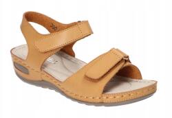  200 Női Bőr Papucs Szandál Bézs 36 (200)