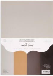  DP Craft Dekorkarton A/4 220 gramm Föld Árnyalatok 20 Ív/Csomag (DPPS007)