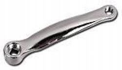  hajtókar bal négyzet ezüst alu 170mm (1-KOR008)