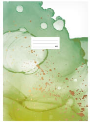 MFP Füzet A/4 40 Lapos Négyzetrácsos Aquarell Zöld (MFP7520275)