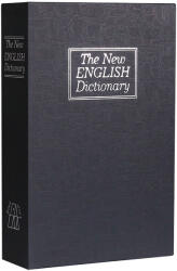 Tracer BookSafe Pro, Kombinációs zár, Lakozott acél, Könyv alakú, Fekete, Biztonsági széf (TRASEJ47654)