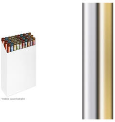  Tekercses Díszcsomagoló 70 x 200 cm Arany Ezüst (MFP5811641)