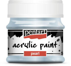 Pentart Akrilfesték Fényes 50 ml Gyöngyház Kék (PC3534)