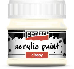 Pentart Akrilfesték Fényes 50 ml Elefántcsont Fehér (PC1937)