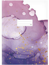 MFP Füzet A/4 40 Lapos Négyzetrácsos Aquarell Lila (MFP7520274)