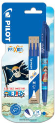 Pilot Frixion Ball Rollertoll Kék 3 Darab Betéttel One Piece (AAD729)