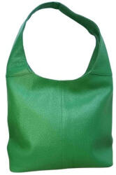 Made in Italy Adala valódi bőr női válltáska zöld nagyméretű (na-012-green)