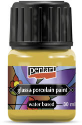  Pentart Üveg- és Porcelánfesték 30 ml Arany (PC21348)