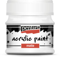 Pentart Akrilfesték Matt 50 ml Fehér (PC1017)