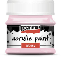 Pentart Akrilfesték Fényes 50 ml Rózsaszín (PC1936)