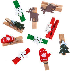  DP Craft Facsipesz Karácsonyi 10 Darab/Csomag (CEOZ205)