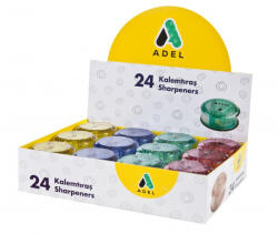 ADEL Hegyező Glitter 1 Lyukú Tartályos (BP218510097)
