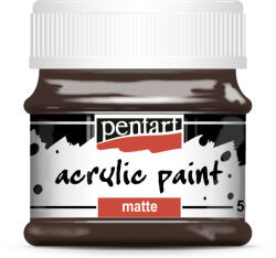 Pentart Akrilfesték Matt 50 ml Sötétbarna (PC1315)