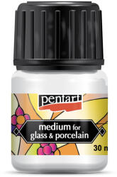  Pentart Üveg- és Porcelánfesték Médium 30 ml (PC21350)
