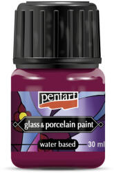  Pentart Üveg- és Porcelánfesték 30 ml Magenta (PC21338)