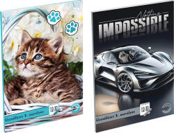 T-Creativ Üzenőfüzet A/5 12-32 III. Osztályos Vegyes Mintákban (A16011U12)