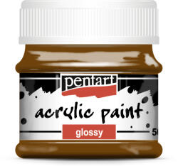 Pentart Akrilfesték Fényes 50 ml Gesztenye (PC2052)