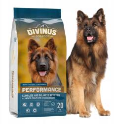DIVINUS Kutyaeledel kutyáknak Divinus Performance Német Juhásznak akár 20kg kiadós